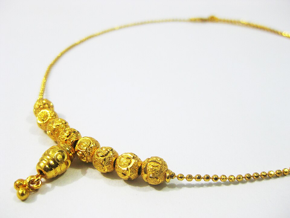 Collier en plaqué or